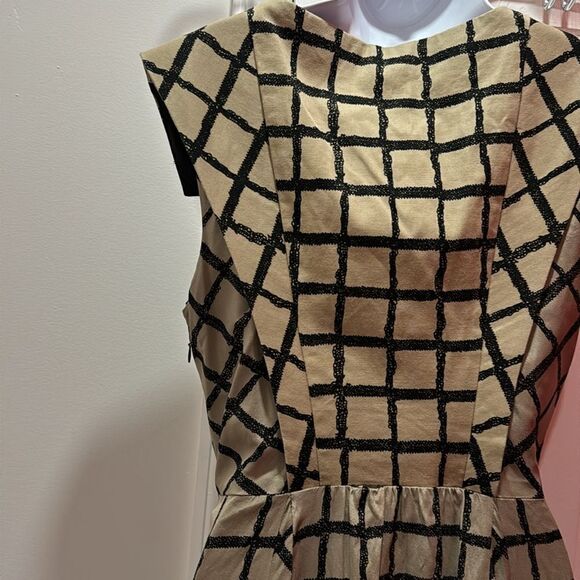 NWOT Rag & Bone Lorie Windowpane Print Flare Dress 10 - Picture 8 of 15